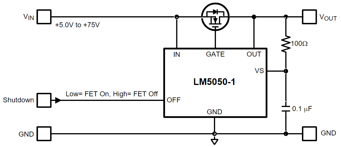 LM5050MK-1EVAL/NOPB